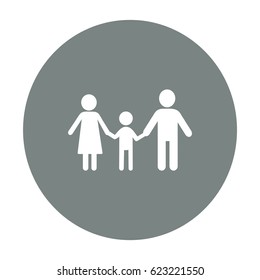 Familia de iconos plana.