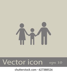 Flat icon family.