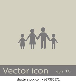Flat icon family.