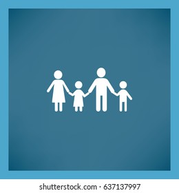 Flat icon family.