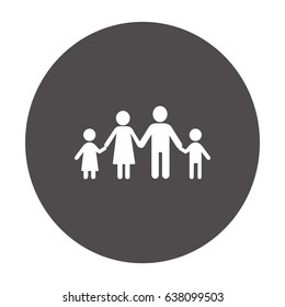 Flat icon family.
