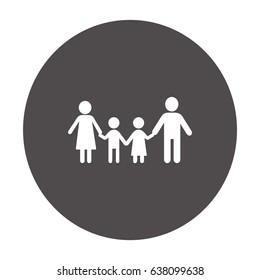 Flat icon family.