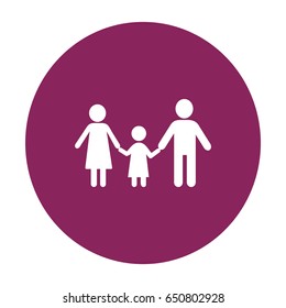 Familia de iconos plana.