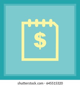 Flat icon. Finance.