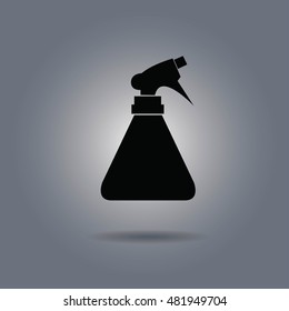 Flat icon of gardening tool
