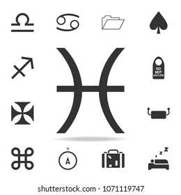 Flat Icon Gemini Element. Detailed set of web icons. Premium quality graphic design. One of the collection icons for websites, web design, mobile app on white background