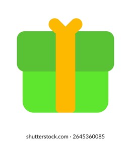 Presente de ícone plano para compras on-line métodos de pagamento de marketing digital