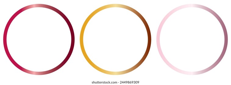 Flat icon of graphical symbol of movement, rotation, cyclic recurrence, etc. Vector illustration