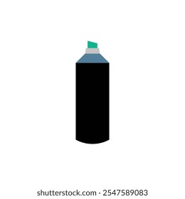 Flat Icon Hand Wash Bottle Vector on white background