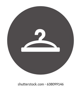 Flat icon. Hanger.