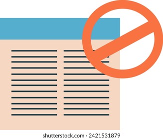 Flat icon hate speech cyberbullying