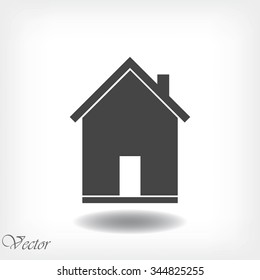 flat  icon of home