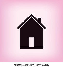 flat  icon of home