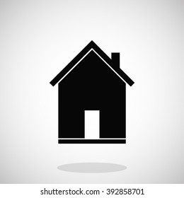 flat  icon of home
