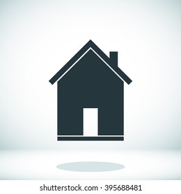 flat  icon of home
