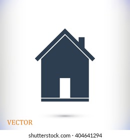 flat  icon of home