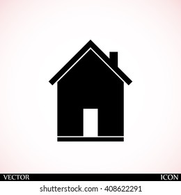 flat  icon of home
