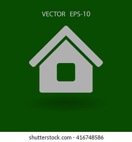 Ícone plano da casa
