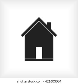 flat  icon of home