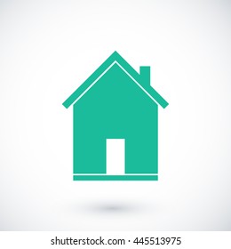 flat  icon of home