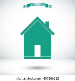 flat  icon of home