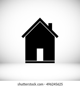 flat icon of home, vector best flat icon, EPS