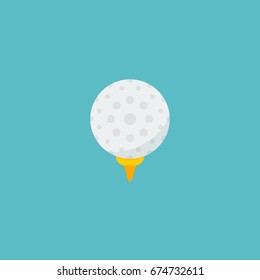 Flat Icon Hook Element. Vector Illustration Of Flat Icon Golf  Isolated On Clean Background. Can Be Used As Baseball, Bat And Glove Symbols.