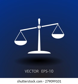 Flat  icon of Justice