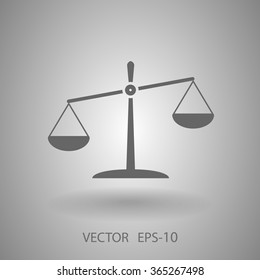 Flat  icon of Justice