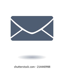 Flat  Icon Of Letter.Mail Icon. 