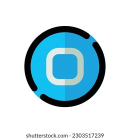 Ilustración de logotipo de icono plano Vektor Isolar, Icono de red y tecnología - Set.Adecuado para diseño web, logotipo,aplicación