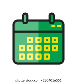 Ilustración de logotipo de icono plano Vektor Isolate, Icono de interfaz de usuario - Set.Adecuado para diseño web, logotipo, aplicación