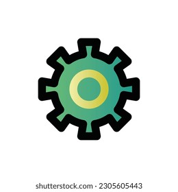 Flachbild-Logo-Illustration Vektor Isolat, Benutzeroberfläche - Set.Geeignet für Webdesign,Logo,App