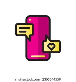 Flachbild-Logo-Illustration Vektor Isolat, Benutzeroberfläche - Set.Geeignet für Webdesign,Logo,App