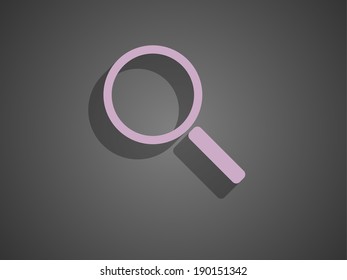 Flachsymbol der Schleife