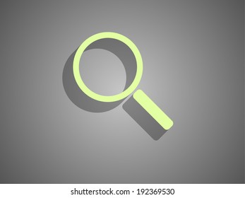 Flachsymbol der Schleife