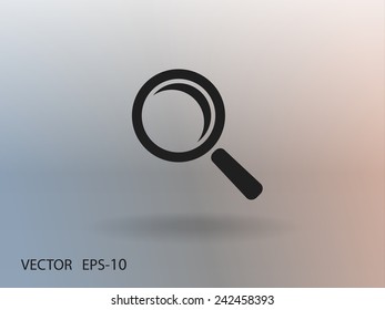 Flachsymbol der Schleife