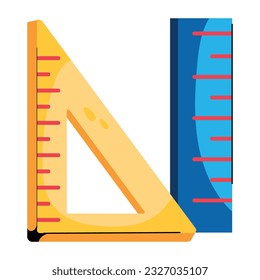 Icono plano de matemáticas estacionarias 