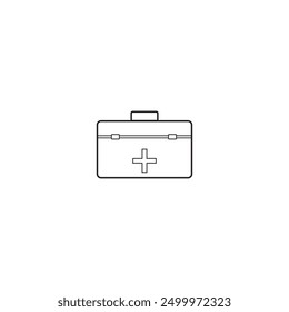 Flat Icon - Medical Suitcase Medicine for commercial use