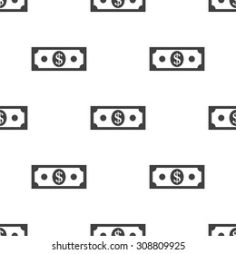 Flat icon of money vector icon