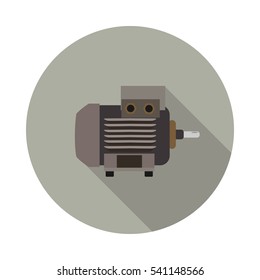 flat icon motor