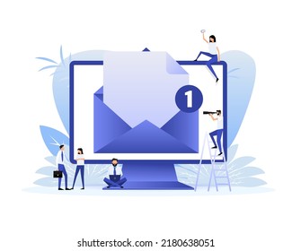 Icono plano con nuevas personas para el diseño de marketing. Vector de ilustración plano