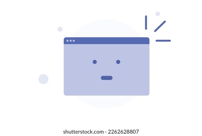 Flat icon No Content (General)