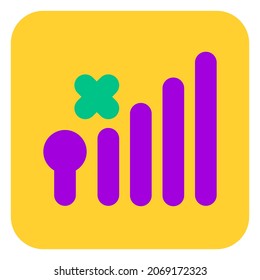 a flat icon no signal