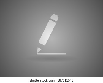 Flat  icon of notes