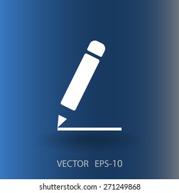 Flat  icon of notes