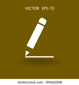 Flat  icon of notes