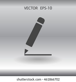 Flat  icon of notes