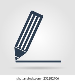 Flat  icon of notes.  vector illustrator Eps 