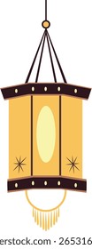 Flat icon of an open Quran book, symbolizing Islamic teachings, education, and spirituality in religious or holy month themes.